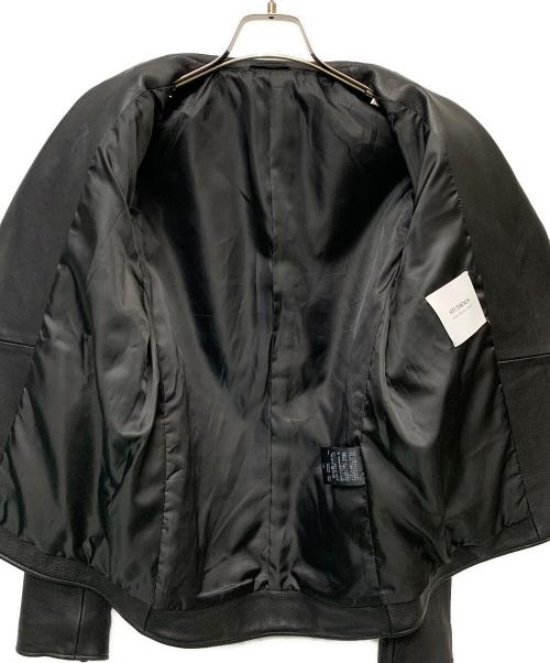 STUDIOUS（ステュディオス）STUDIOUS (ステュディオス) ダブルライダースジャケット ブラック サイズ:3の古着・服飾アイテム
