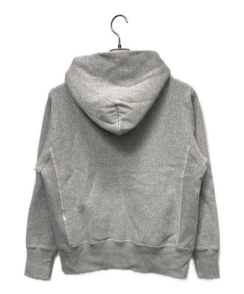 Champion REVERSE WEAVE（チャンピオン リバース ウィーブ）Champion REVERSE WEAVE (チャンピオン リバース ウィーブ) ジップアップパーカー グレー サイズ:Mの古着・服飾アイテム