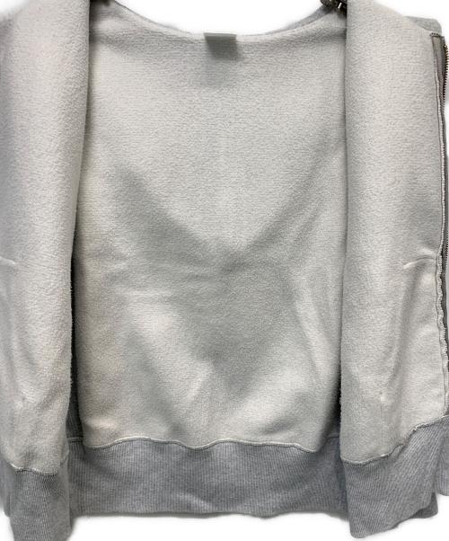 Champion REVERSE WEAVE（チャンピオン リバース ウィーブ）Champion REVERSE WEAVE (チャンピオン リバース ウィーブ) ジップアップパーカー グレー サイズ:Mの古着・服飾アイテム