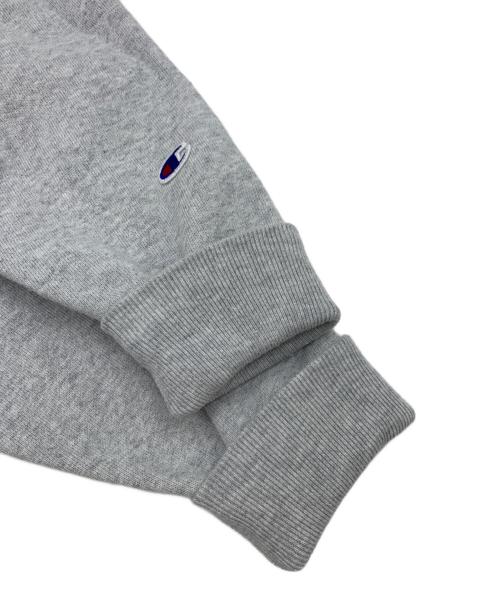 Champion REVERSE WEAVE（チャンピオン リバース ウィーブ）Champion REVERSE WEAVE (チャンピオン リバース ウィーブ) ジップアップパーカー グレー サイズ:Mの古着・服飾アイテム