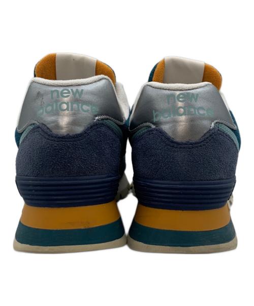 NEW BALANCE（ニューバランス）NEW BALANCE (ニューバランス) ローカットスニーカー ブルー サイズ:27.0cmの古着・服飾アイテム
