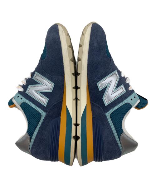 NEW BALANCE（ニューバランス）NEW BALANCE (ニューバランス) ローカットスニーカー ブルー サイズ:27.0cmの古着・服飾アイテム