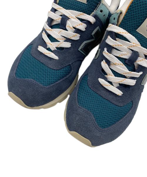 NEW BALANCE（ニューバランス）NEW BALANCE (ニューバランス) ローカットスニーカー ブルー サイズ:27.0cmの古着・服飾アイテム
