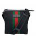 GUCCI（グッチ）の古着「キャンバスショルダーバッグ」｜ブラック