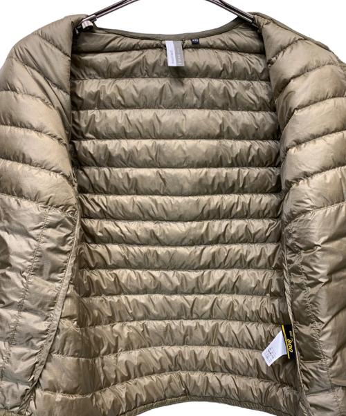 mont-bell（モンベル）mont-bell (モンベル) B:MING by BEAMS (ビーミングバイビームス) スぺリオダウン ラウンドネック ジャケット オリーブ サイズ:XXSの古着・服飾アイテム