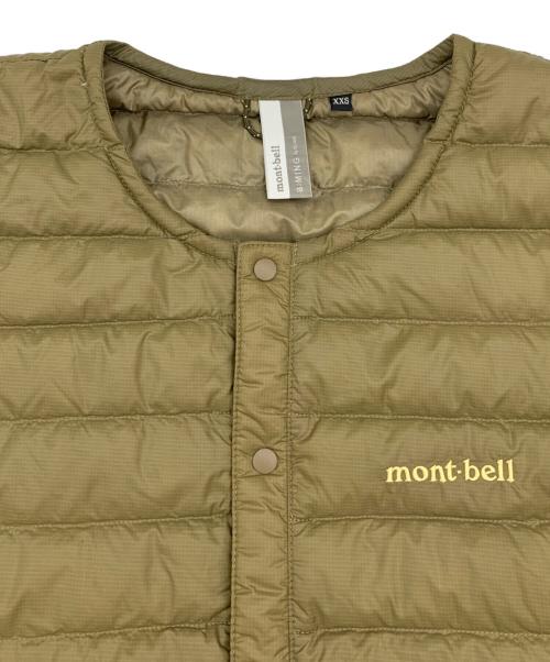 mont-bell（モンベル）mont-bell (モンベル) B:MING by BEAMS (ビーミングバイビームス) スぺリオダウン ラウンドネック ジャケット オリーブ サイズ:XXSの古着・服飾アイテム