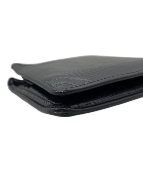 LOUIS VUITTON（ルイ ヴィトン）LOUIS VUITTON (ルイ ヴィトン) 2つ折り財布 ブラックの古着・服飾アイテム