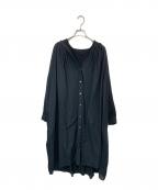 kurashi&trips publishingクラシアンドトリップス パブリッシング）の古着「3WAY後ろさがりギャザーワンピース」｜ブラック