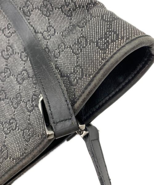 GUCCI（グッチ）GUCCI (グッチ) トートバッグ GGデニム ブラックの古着・服飾アイテム
