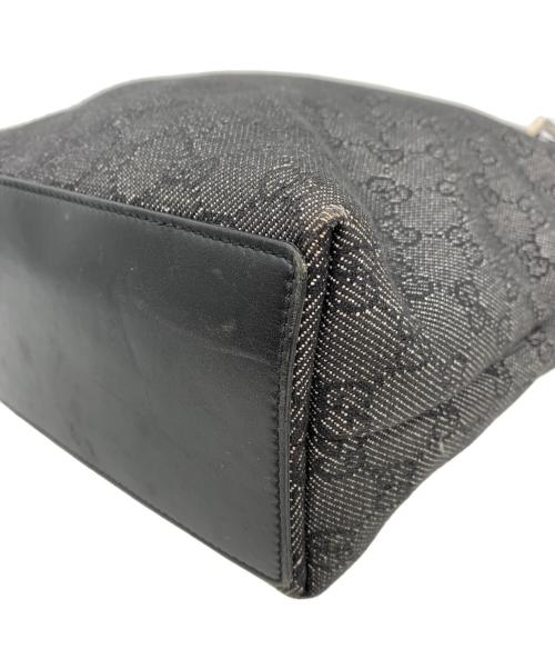 GUCCI（グッチ）GUCCI (グッチ) トートバッグ GGデニム ブラックの古着・服飾アイテム