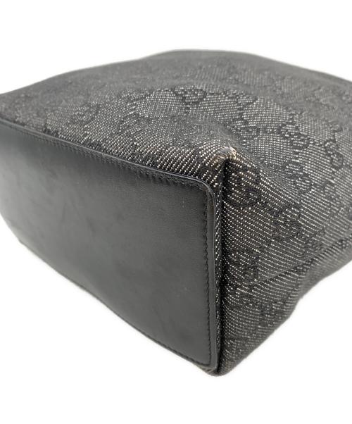 GUCCI（グッチ）GUCCI (グッチ) トートバッグ GGデニム ブラックの古着・服飾アイテム