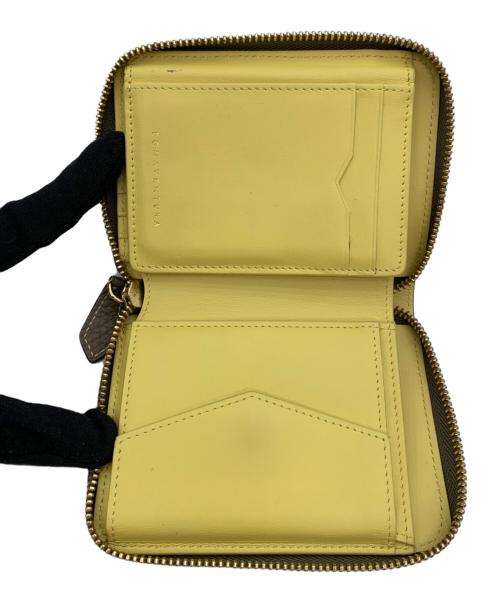 bonaventura（ボナベンチュラ）bonaventura (ボナベンチュラ) ミディアム ファンクショナル ジップウォレット ブラウンの古着・服飾アイテム