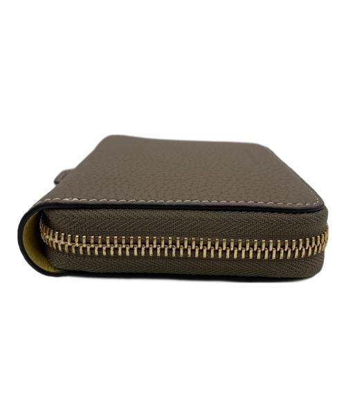 bonaventura（ボナベンチュラ）bonaventura (ボナベンチュラ) ミディアム ファンクショナル ジップウォレット ブラウンの古着・服飾アイテム