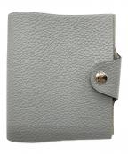 HERMESエルメス）の古着「手帳カバー/ユリスPM」｜グレー