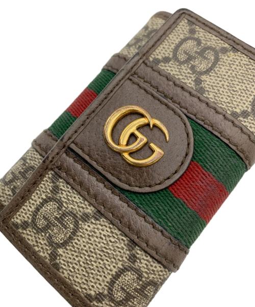 GUCCI（グッチ）GUCCI (グッチ) オフィディア GGキーケースの古着・服飾アイテム