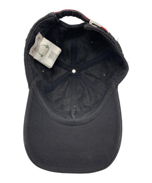 MONCLER（モンクレール）MONCLER (モンクレール) キャップ BERETTO ブラックの古着・服飾アイテム