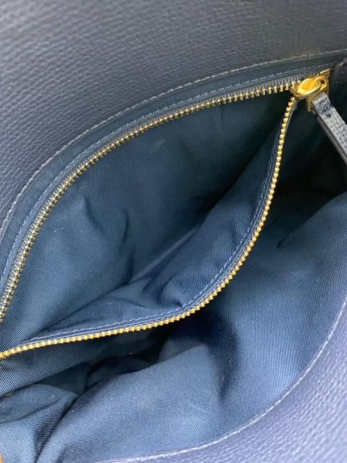 TORY BURCH（トリーバーチ）TORY BURCH (トリーバーチ) 2WAYバッグ ネイビーの古着・服飾アイテム