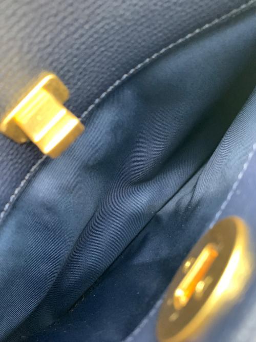 TORY BURCH（トリーバーチ）TORY BURCH (トリーバーチ) 2WAYバッグ ネイビーの古着・服飾アイテム