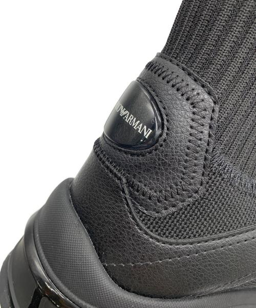 EA7（イーエーセブン）EA7 (イーエーセブン) ハイカットスニーカー/EA7 ブラック サイズ:US11の古着・服飾アイテム