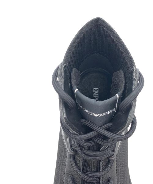 EA7（イーエーセブン）EA7 (イーエーセブン) ハイカットスニーカー/EA7 ブラック サイズ:US11の古着・服飾アイテム