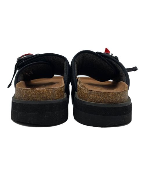 PG（ピージー）PG (ピージー) フィドロックナイロンビブラムシャークソールサンダル ブラック×ブラウン サイズ:43の古着・服飾アイテム