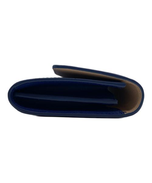 EMPORIO ARMANI（エンポリオアルマーニ）EMPORIO ARMANI (エンポリオアルマーニ) 長財布 ネイビーの古着・服飾アイテム