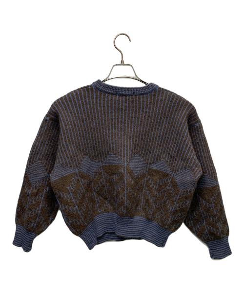 Yves Saint Laurent（イヴサンローラン）Yves Saint Laurent (イヴサンローラン) 厚手ニット ブラウン サイズ:Mの古着・服飾アイテム