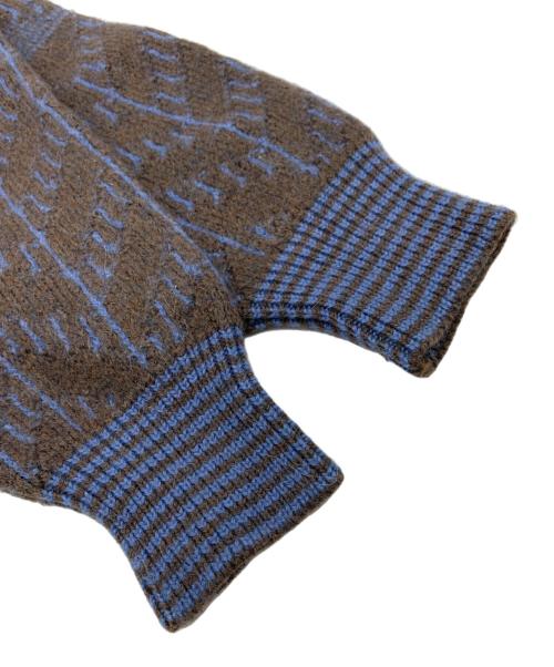 Yves Saint Laurent（イヴサンローラン）Yves Saint Laurent (イヴサンローラン) 厚手ニット ブラウン サイズ:Mの古着・服飾アイテム