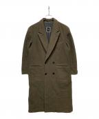 Christian Diorクリスチャン ディオール）の古着「ダブルチェスターコート」｜チャコールグレー