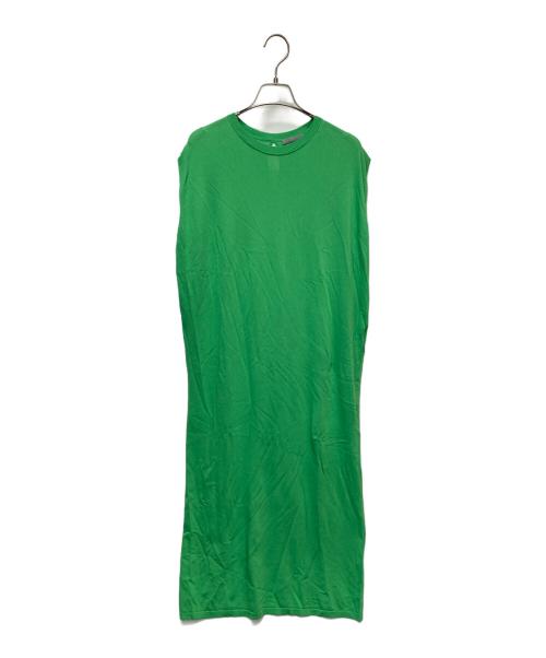 theory luxe（セオリーリュクス）theory luxe (セオリーリュクス) ノースリーブワンピース グリーン サイズ:038の古着・服飾アイテム
