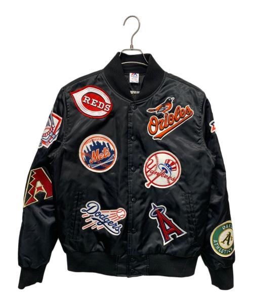 Majestic（マジェスティック）Majestic (マジェスティック) スタジャン ブラック サイズ:Mの古着・服飾アイテム