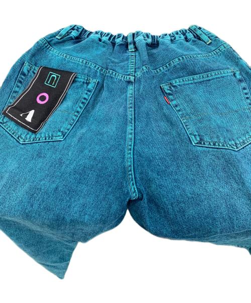 NEON SIGN（ネオンサイン）NEON SIGN (ネオンサイン) バギーデニムパンツ グリーン サイズ:1の古着・服飾アイテム