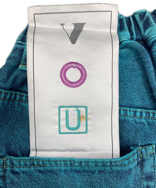 NEON SIGN（ネオンサイン）NEON SIGN (ネオンサイン) バギーデニムパンツ グリーン サイズ:1の古着・服飾アイテム