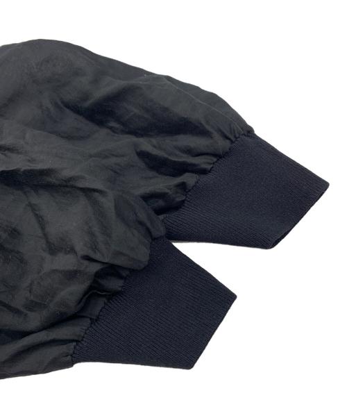 MERCURY DUO（マーキュリーデュオ）MERCURY DUO (マーキュリーデュオ) 異素材ドッキングフレアニットワンピース ブラック サイズ:Fの古着・服飾アイテム