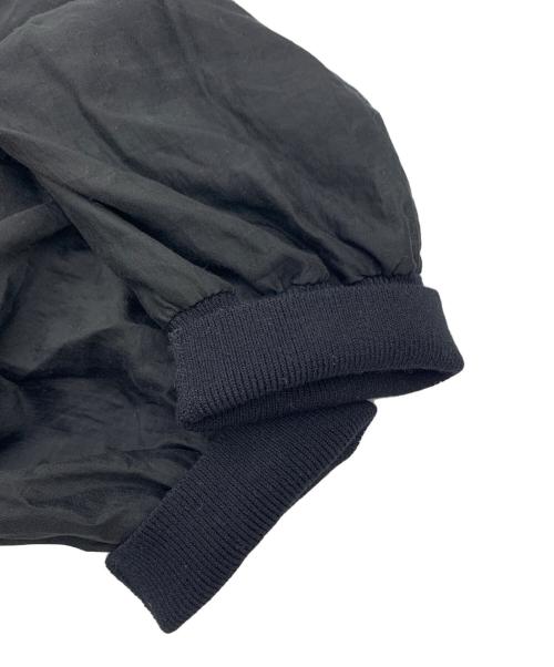 MERCURY DUO（マーキュリーデュオ）MERCURY DUO (マーキュリーデュオ) 異素材ドッキングフレアニットワンピース ブラック サイズ:Fの古着・服飾アイテム