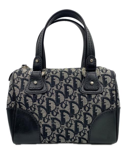 Christian Dior（クリスチャン ディオール）Christian Dior (クリスチャン ディオール) ハンドバッグ ブラック×グレーの古着・服飾アイテム