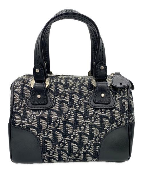 Christian Dior（クリスチャン ディオール）Christian Dior (クリスチャン ディオール) ハンドバッグ ブラック×グレーの古着・服飾アイテム