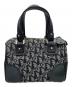 Christian Dior (クリスチャン ディオール) ハンドバッグ ブラック×グレー：60000円