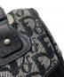 中古・古着 Christian Dior (クリスチャン ディオール) ハンドバッグ ブラック×グレー：60000円