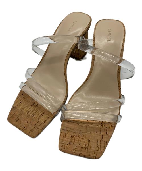 Snidel（スナイデル）Snidel (スナイデル) バリエミュール ナチュラル×クリア サイズ:JP Sの古着・服飾アイテム