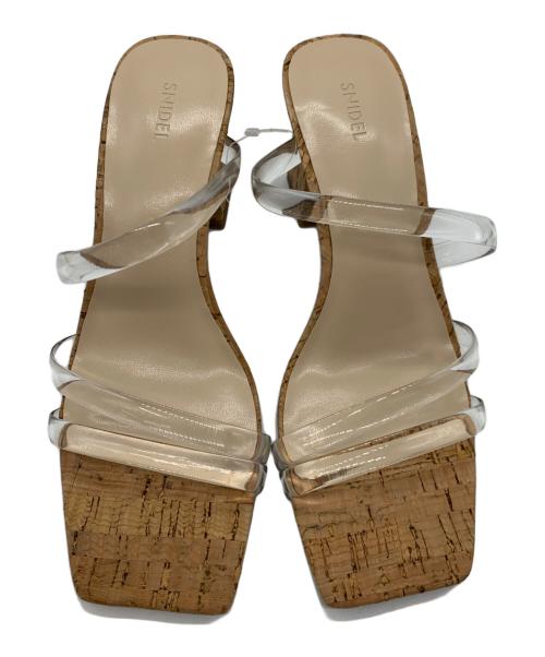 Snidel（スナイデル）Snidel (スナイデル) バリエミュール ナチュラル×クリア サイズ:JP Sの古着・服飾アイテム