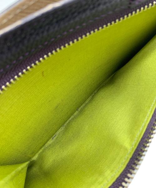 A.D.M.J.（エーディーエムジェイ）A.D.M.J. (エーディーエムジェイ) モーツァルト スリムウォレット ネイビーの古着・服飾アイテム