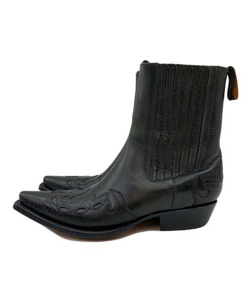 ADAM'S BOOTS（アダムスブーツ）ADAM'S BOOTS (アダムスブーツ) ヴィンテージショートブーツ ブラック サイズ:7 1/2の古着・服飾アイテム