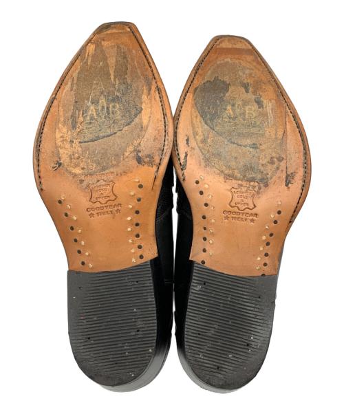 ADAM'S BOOTS（アダムスブーツ）ADAM'S BOOTS (アダムスブーツ) ヴィンテージショートブーツ ブラック サイズ:7 1/2の古着・服飾アイテム