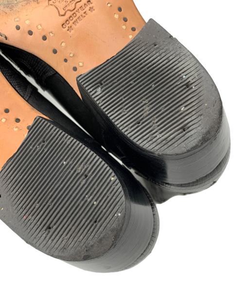 ADAM'S BOOTS（アダムスブーツ）ADAM'S BOOTS (アダムスブーツ) ヴィンテージショートブーツ ブラック サイズ:7 1/2の古着・服飾アイテム