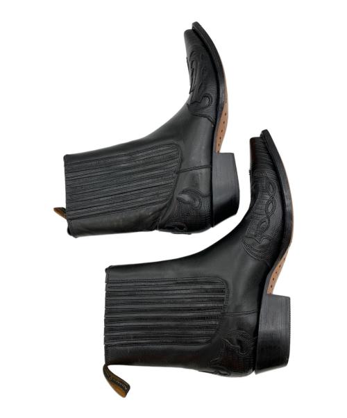 ADAM'S BOOTS（アダムスブーツ）ADAM'S BOOTS (アダムスブーツ) ヴィンテージショートブーツ ブラック サイズ:7 1/2の古着・服飾アイテム