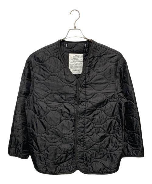 WYM LIDNM（ウィム バイ リドム）WYM LIDNM (ウィム バイ リドム) LAYERED 3WAY MILITARY BLOUSON(SHORT M-65) ブラック サイズ:Mの古着・服飾アイテム