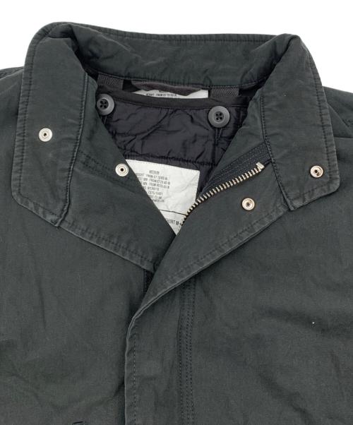 WYM LIDNM（ウィム バイ リドム）WYM LIDNM (ウィム バイ リドム) LAYERED 3WAY MILITARY BLOUSON(SHORT M-65) ブラック サイズ:Mの古着・服飾アイテム