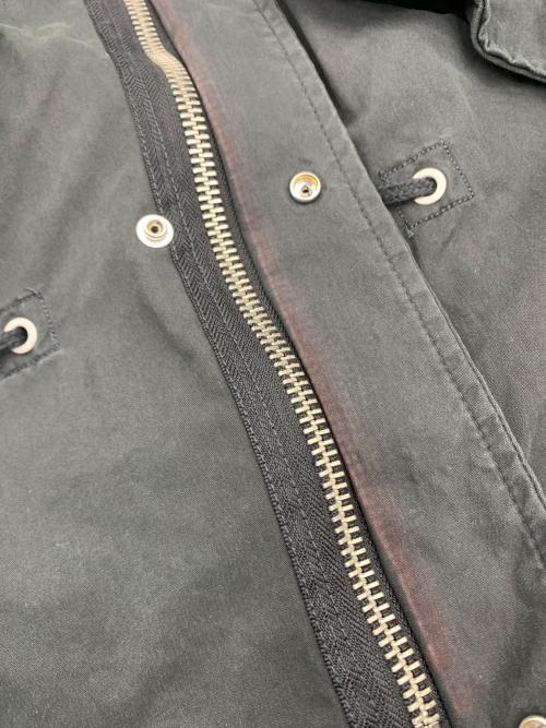 WYM LIDNM（ウィム バイ リドム）WYM LIDNM (ウィム バイ リドム) LAYERED 3WAY MILITARY BLOUSON(SHORT M-65) ブラック サイズ:Mの古着・服飾アイテム