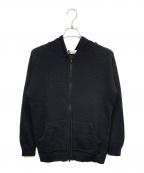AOUREアウール）の古着「ジップパーカー」｜ブラック